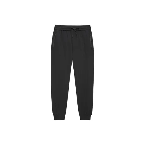 EMPORIO ARMANI Черные мужские вязаные тренировочные штаны