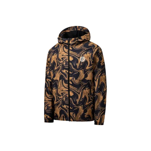 Erke Yardang Orange Men's Trench