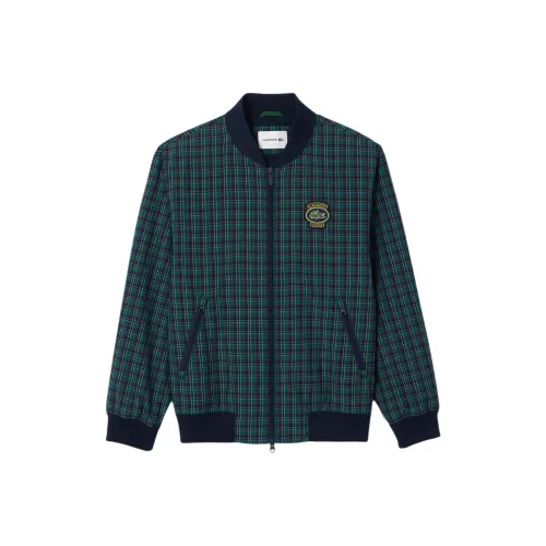 LACOSTE Морской Синий/Белый Мужские Куртки