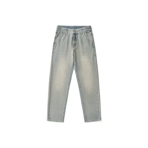 JUCY JUDY Джинсы Унисекс Винтаж Желтый