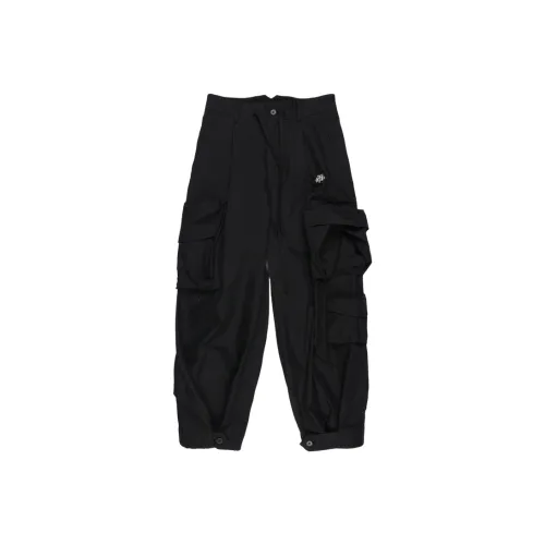 TCH Черные унисекс брюки карго