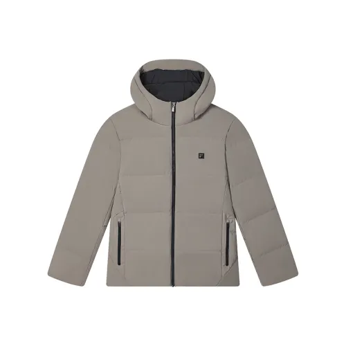 FILA Raw Коричневый Мужской Пуховик