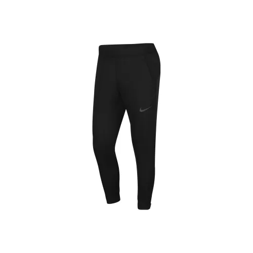 Nike Вязаные тренировочные штаны мужские черные