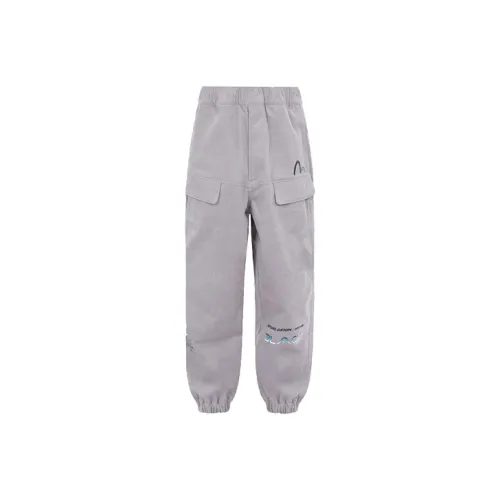 EVISU Gray Мужские Карго Брюки