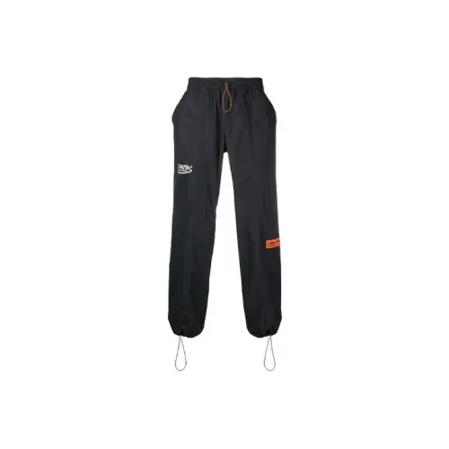 HERON PRESTON Черные Мужские Вязаные Тренировочные Брюки