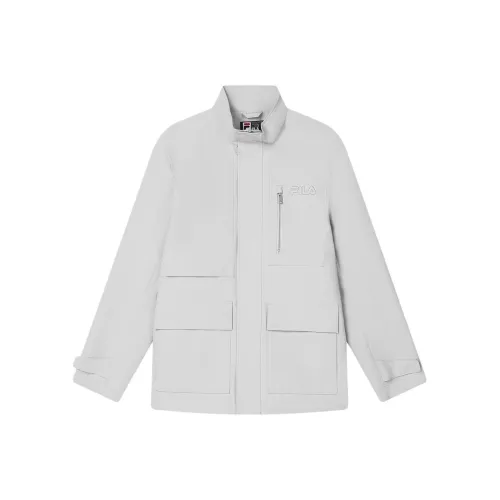 FILA Туманный Пряжа Серый Мужской Пуховик