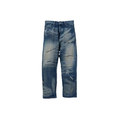 NEIGHBORHOOD совместный бренд Мужские Джинсы