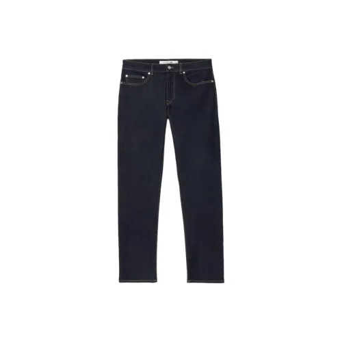LACOSTE Collaboration Denim Черные Мужские Джинсы