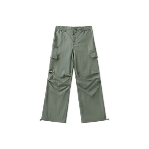 LAMLICKA Армейский зеленый Унисекс Брюки карго