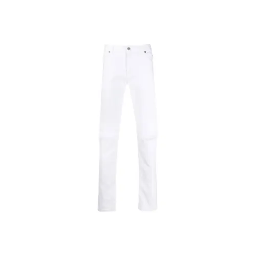 BALMAIN Белый Мужской Джинсы
