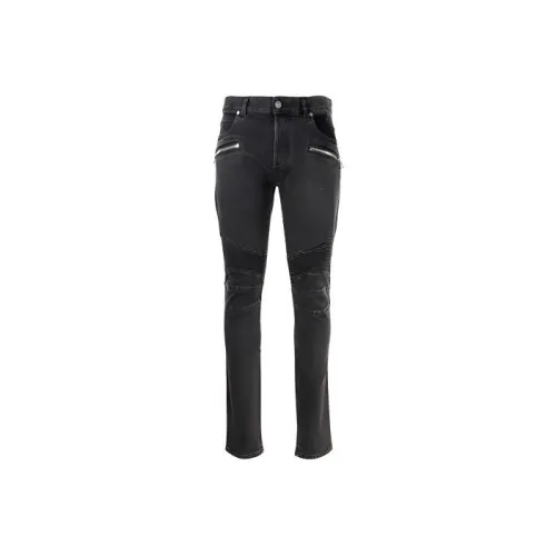 BALMAIN Мужские черные джинсы