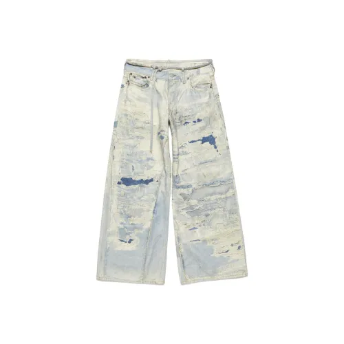 Acne Studios SS24 Джинсы Унисекс Light Синий