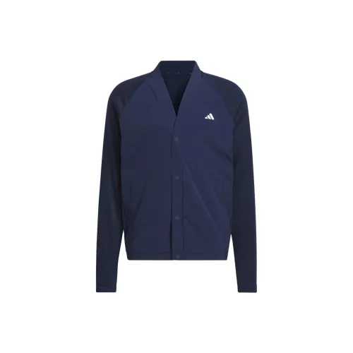 Adidas Ultimate365 Tour Пуловер Толстовка Куртки и Пальто Мужской Темно-синий