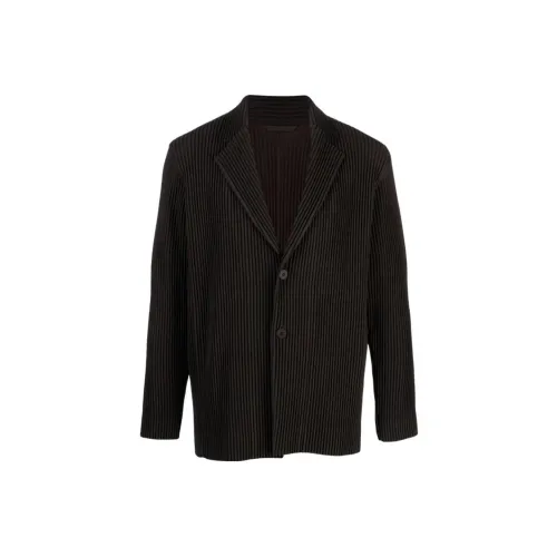 Homme Plissé Issey Miyake Куртки и Пальто Мужской Коричневый