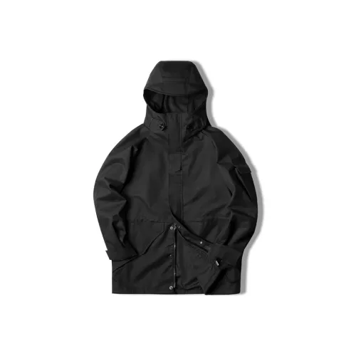 MADEN Черный Мужской Тренч