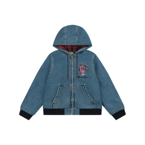 Denim Tears Индиго Унисекс Куртки