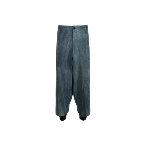 Yohji Yamamoto Blue Men's Jeans Yohji Yamamoto Синий Мужские Джинсы