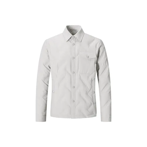 SEPTWOLVES Пуховик Мужской Экрю