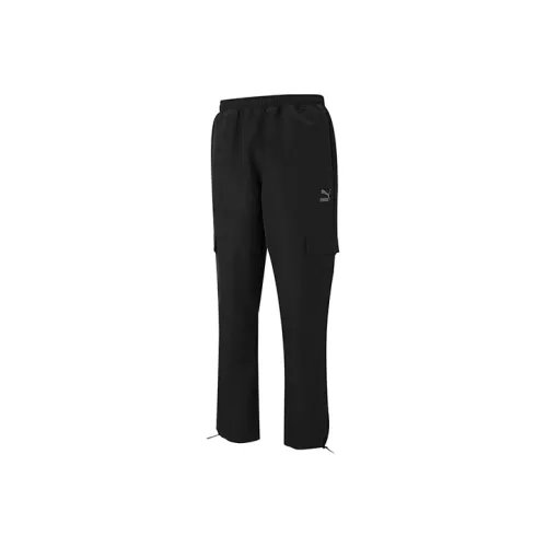 PUMA Черные Мужские Вязаные Спортивные Штаны