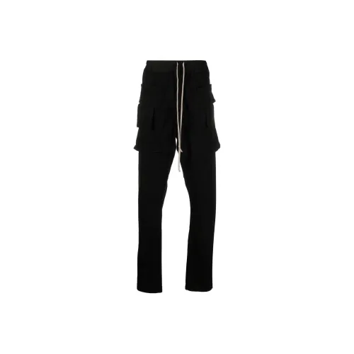 RICK OWENS совместный бренд Черные Мужские Карго Брюки