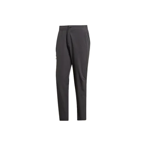 Adidas Carbon Black Men's Knitted Training Pants Adidas Углеродный Черный Мужские Вязаные Тренировочные Штаны