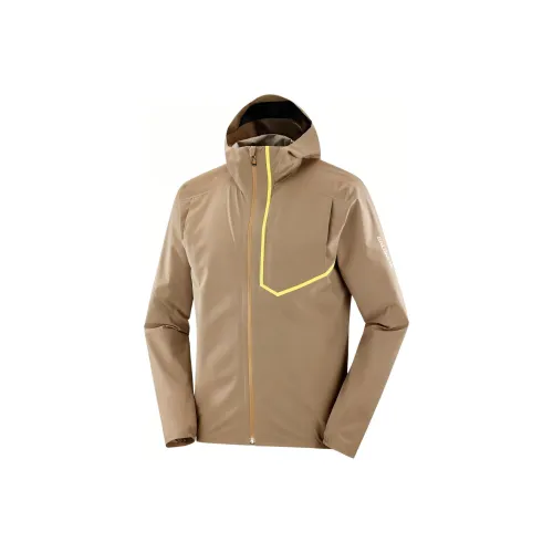 SALOMON BONATTI TRAIL Куртки и Пальто Мужской Elder Mushroom Коричневый