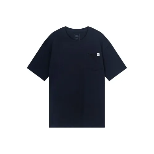 QIAODAN T-рубашка мужская цвет Нова-синий