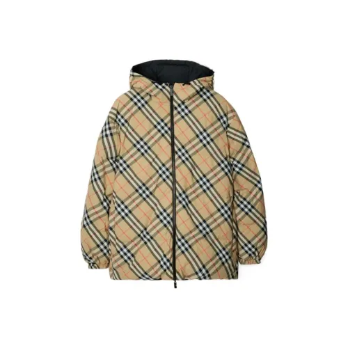 Burberry FW24 Пуховик Мужской Песочный