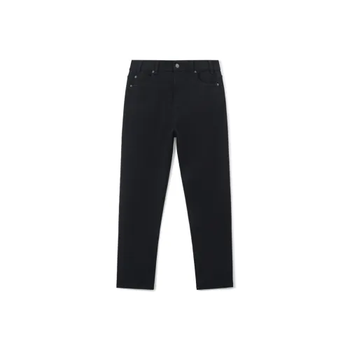 CARE OF LORD Черные Мужские Джинсы