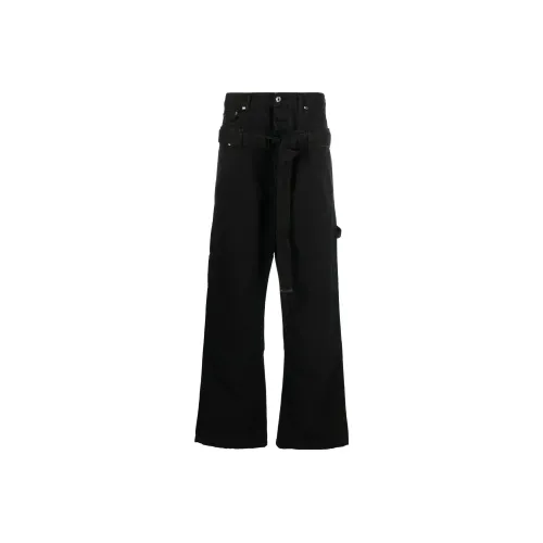 Off Белый FW22 Джинсы Мужской Черный