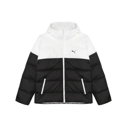 PUMA Черный/Белый Мужской Пуховик