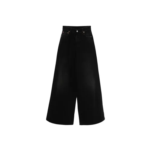 Vetements Черные Унисекс Джинсы