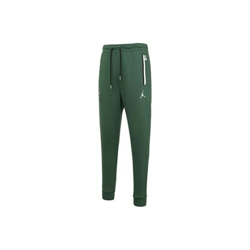 Jordan Paris Saint Germain Зеленые Мужские Вязаные Тренировочные Штаны