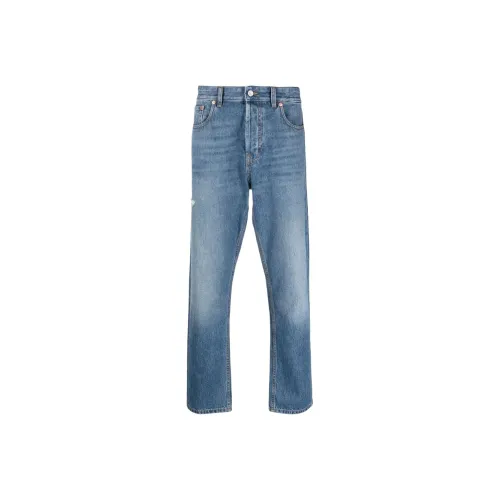 Valentino Blue Men's Jeans Валентино Синий Мужские Джинсы