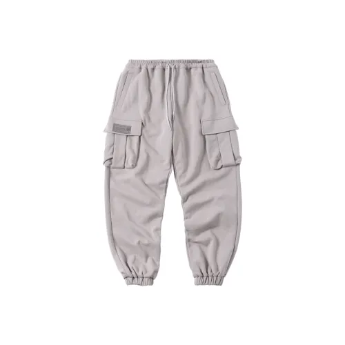 ENSHADOWER Повседневные брюки Мужские Серые