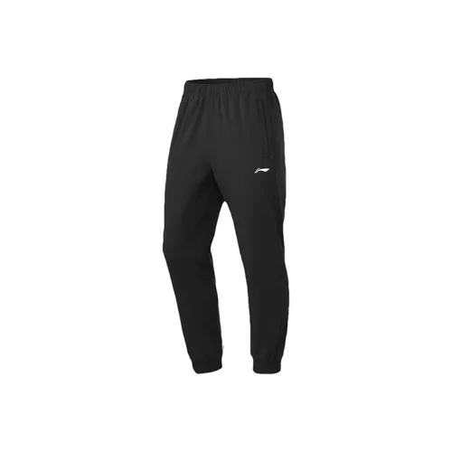 Лайнер Вязаные Тренировочные Штаны Мужские Стандартные Черные