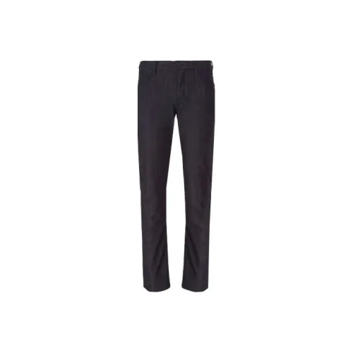 EMPORIO ARMANI Мужские черные джинсы