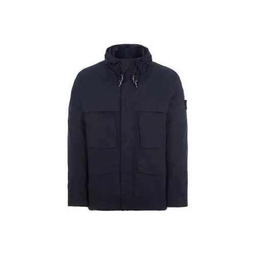 STONE ISLAND Куртки и Пальто Мужской Морской Синий
