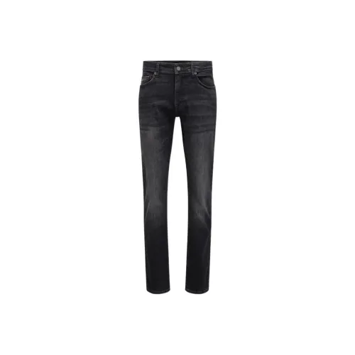 Hugo Boss Черные Мужские Джинсы