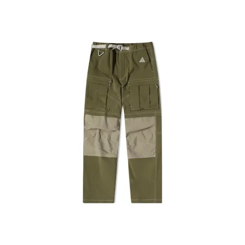 nike Повседневные брюки Мужские Оливково-зеленые