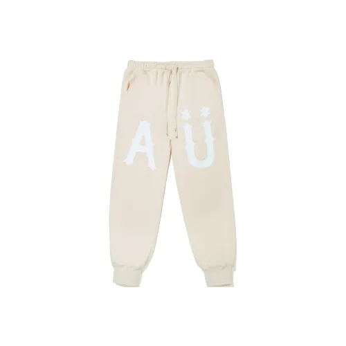 Guuka Вязаные тренировочные брюки мужские Custard