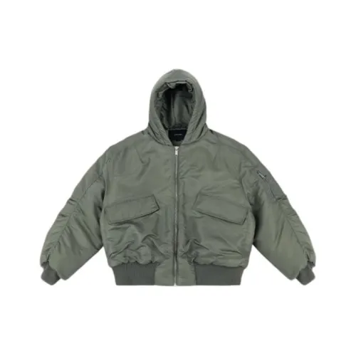 Entire Studios SS24 Куртки Пальто Унисекс Серый