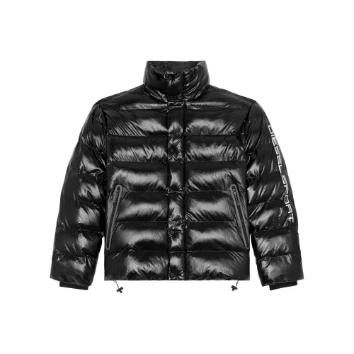 DIESEL Хлопковый пуховик Мужской Черный