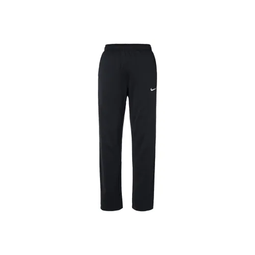Nike Черные Мужские Вязаные Тренировочные Штаны