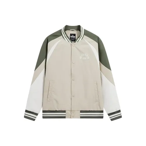 XTEP Хлопковый пуховик Мужской Cliff Желтый Ананас Зеленый Хлопок Белый