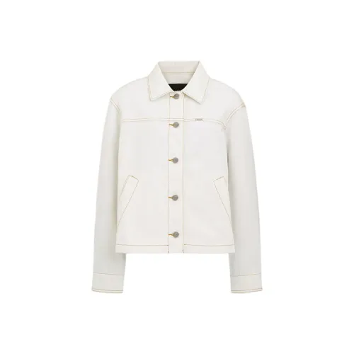 COACH SS24 Куртки и Пальто Мужской Серый Белый