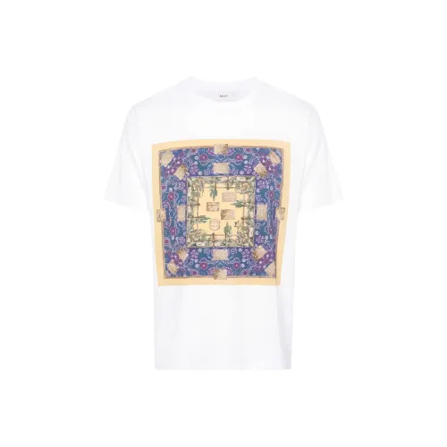 BALLY Белая Мужская T-Рубашка