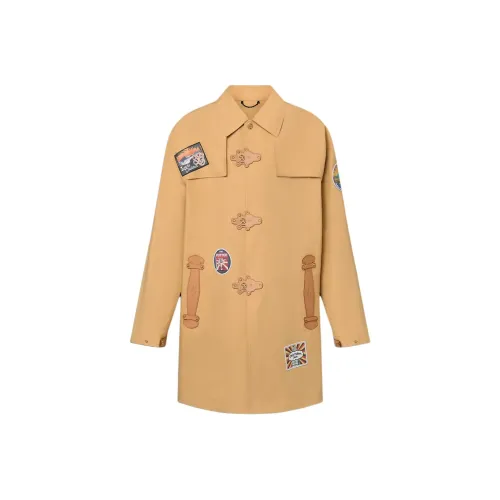 LOUIS VUITTON x Tyler Коллаборация SS24 Тренчкот Мужской CAMEL