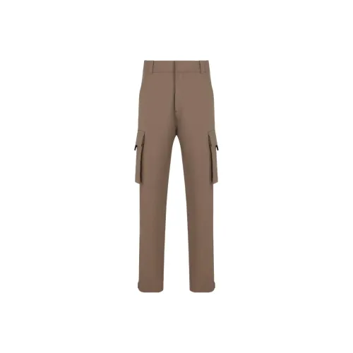 DIOR FW22 Карго Брюки Мужские Коричневые