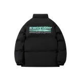 Чёрный, зелёный, с принтом